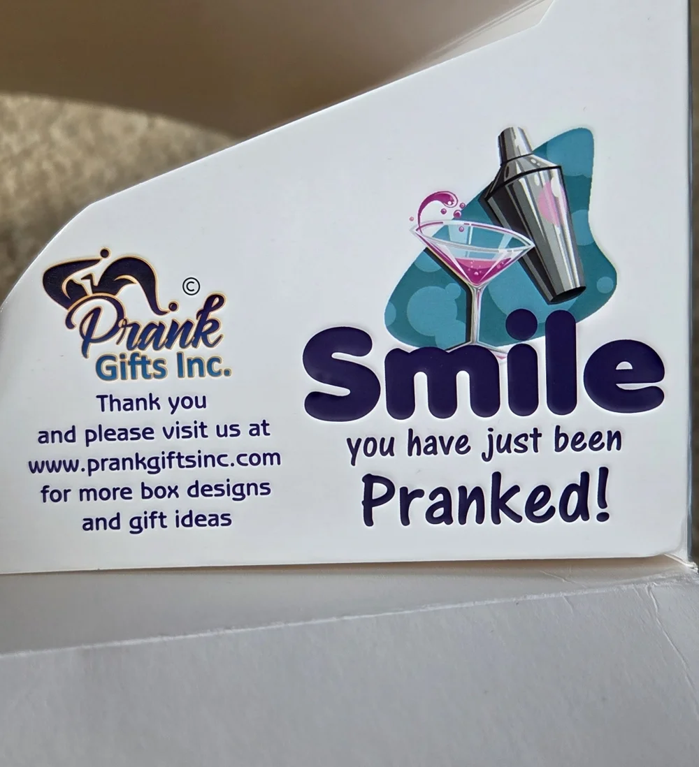 Prank Gift Box - Bartender Play Kit